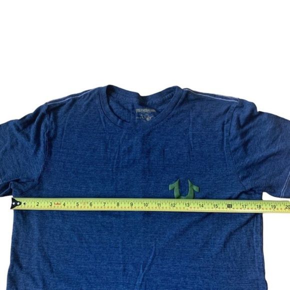 Men’s True Religion Blue Tshirt Size Small - Picture 10 of 11